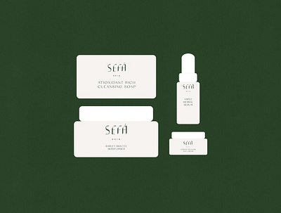 Packaging Design — Sefá Skin brand designer brand identity branding branding studio illustration logo logo design logo designer packaging packaging design packaging designer visual identity