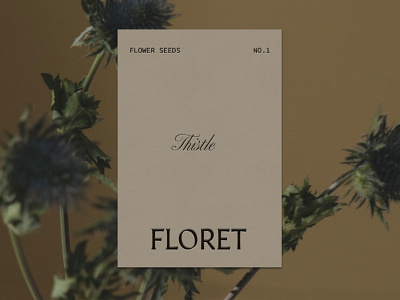 Flower Seeds Packaging for FLORET