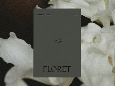 Flower Seeds Packaging Design for FLORET