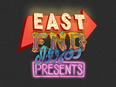 East End DTSA Presents handdrawntype handtype type typography