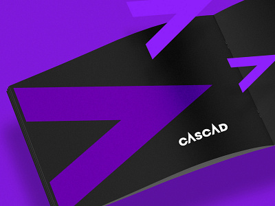 Cascad branding design logo