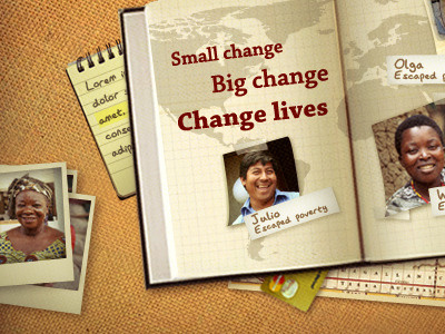 Small Change, Big Change flash microfinance