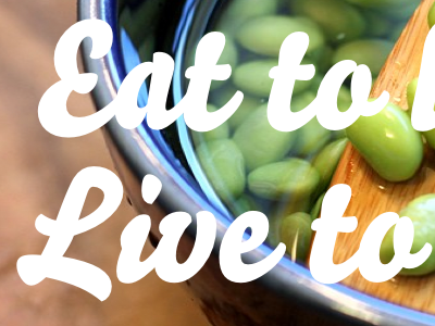 Eat to live, Live to eat