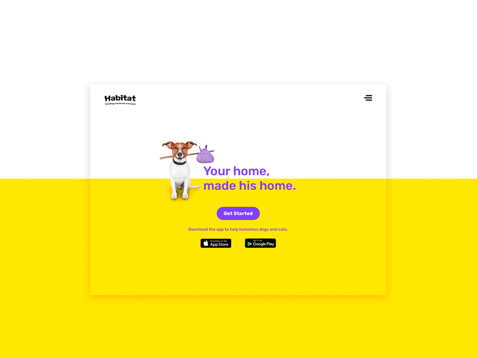 Habitat web journey branding design flat minimal ui ux web website