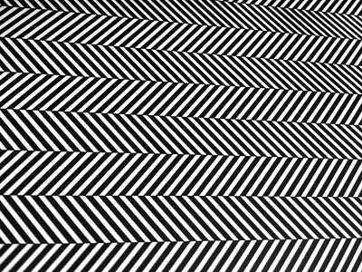 Whooaahhhhhh black and white geometric pattern screen screen print trippy weird