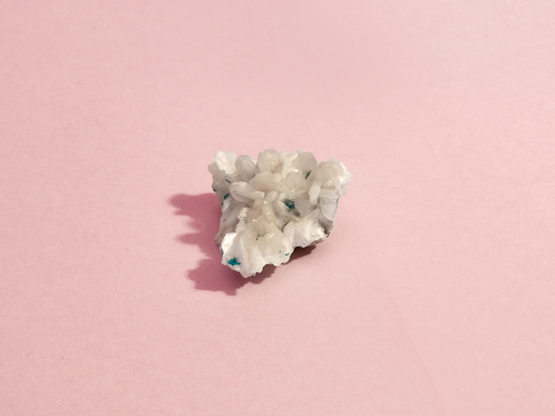 Power Crystal crystal photography zine minimal pink diamond stone rock color shadow