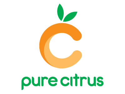 Pure Citrus citrus home logo orange