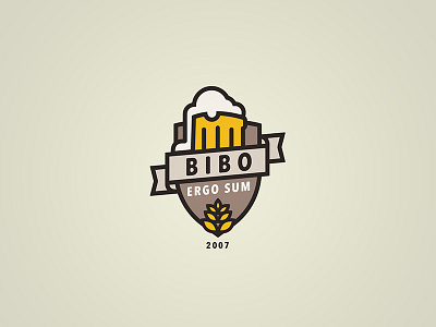 BIBO ERGO SUM Badge