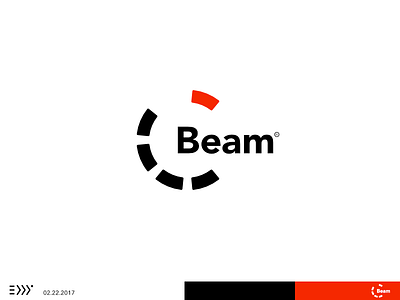 Beam Logo beam brand eddy exploration light logo logotype ray rounded shape sun symbol