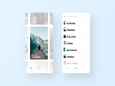 Photo Gallery - App Design