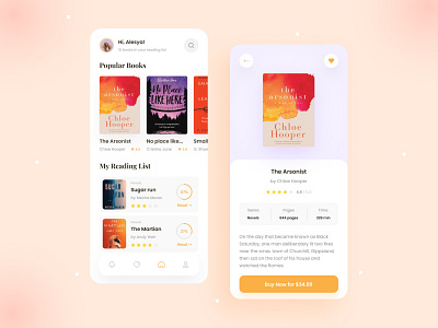 Books reading app