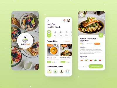 Food delivery app UX/UI design