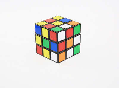 Packshot - Rubik's Cube canon packshot photo photography rubiks cube studios