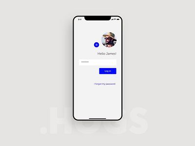 Login process - HOGS android animation app freight interaction ios login logistics map maps mobile mobile ui mobileapp product productdesign shipping transport transportation webapp welcome