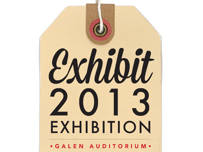 Exhibit 2013 2013 art design exhibition poster tag