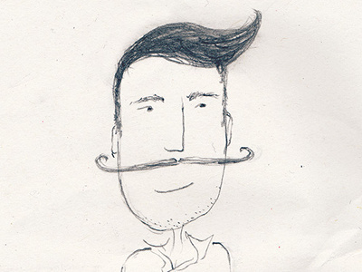 The Reality of Movember cartoon drawing illustration movember