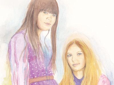First Aid Kit band drawing first aid kit illustration watercolour