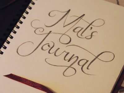 Journal Lettering journal lettering pencil