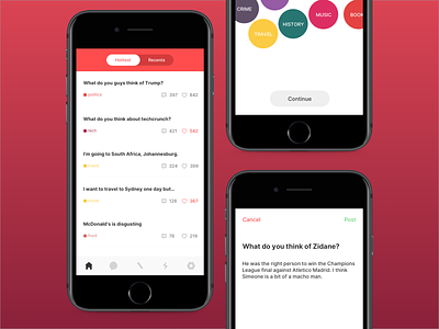 A location based platform anonymous app chat conversation fun topics