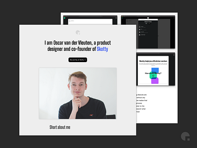 My new portfolio website is live 🚀 branding design logo portfolio portfolio design ui