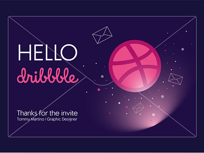 hello dribbble first shot hello dribbble thanks for invite привет приглашение спасибо