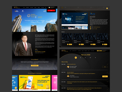 Mandiri Investment Forum - Largest Bank in Indonesia design ui design website website design