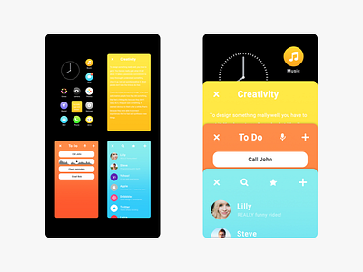 Overview and Switch blck os concept operating system redesign