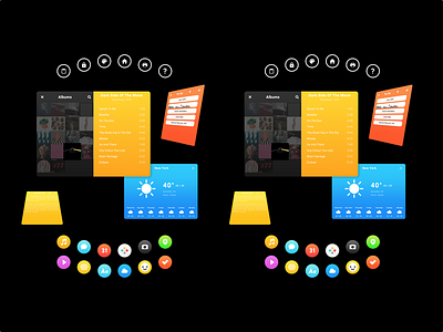 Virtual Reality blck os concept framer.js operating system redesign