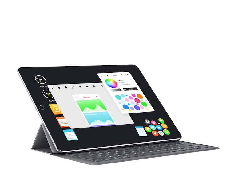 Larger Tablet Interface paper design operating system tablet web blck redesign large tablet ui blckos