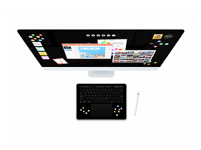 Virtual Keyboard blck blckos concept concept operating system keyboard mouse paper design vector os virtual keyboard
