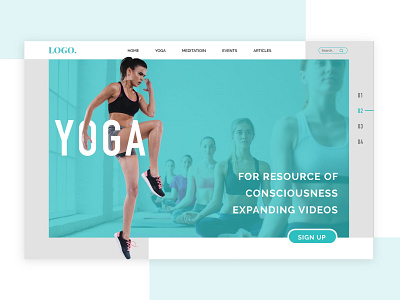 Yoga app design idea illustration ui ui ux ui design uikit uiux uxdesign