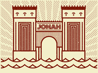 Jonah branding church design illustration jonah sermon sermon series