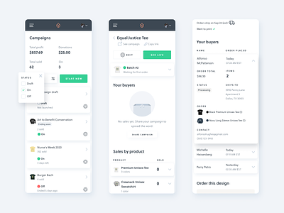 Mobile dashboard