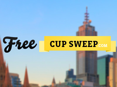 Free Cup Sweep header horses logo melbourne