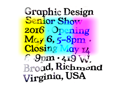 GDES Senior Show