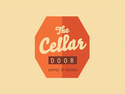 Cellar Door Logo coffee logo pastries