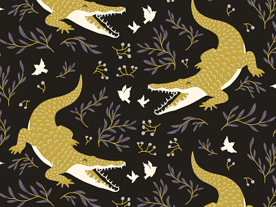 Crocodile pattern