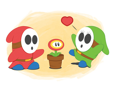 Shy Guy and Girl