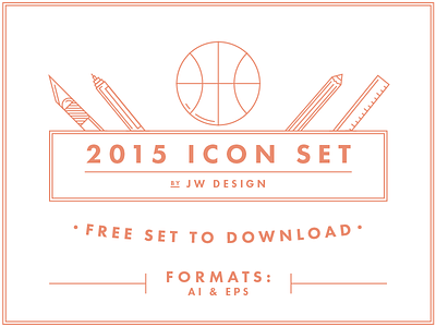 Free Download — Icon Set 2015 2015 download free icons illustrator new year ui ux vector