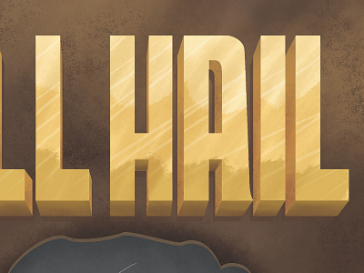 All Hail the Fungus brush digital painting illustrator photoshop texture vector