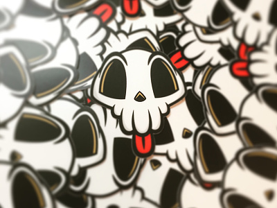 Little Skull Sticker Now Available