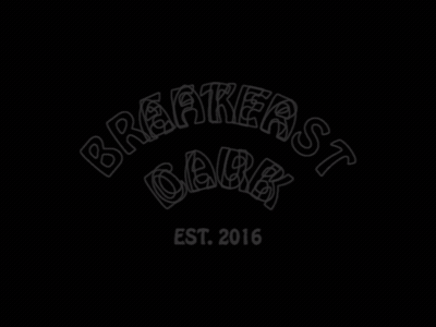 Breakfast Club (after dark) animation logo type typography