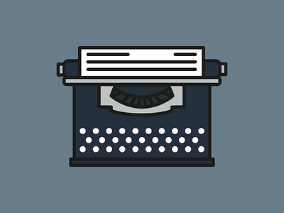 U - Underwood Typewriter No.5 icon typewriter