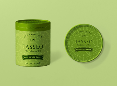 Tasseo the Future of Tea branding cbd packaging tea