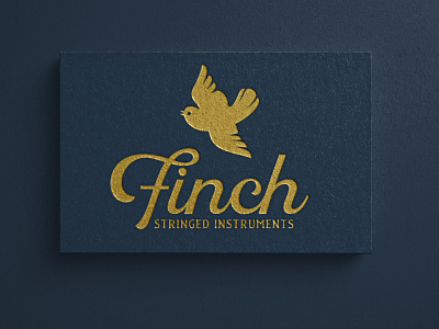 Finch logo brand design logo