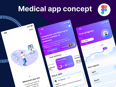 Concept fo medical application