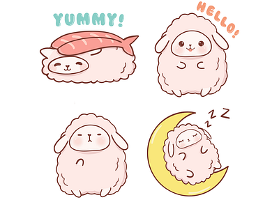 Mister Fleece Chat Sticker