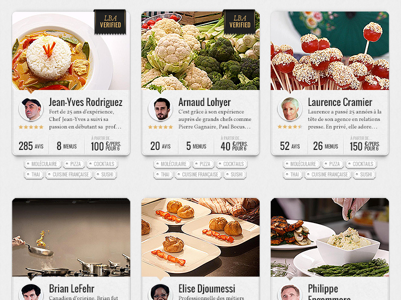 La Belle Assiette — Search results by Éric Le Tutour on Dribbble