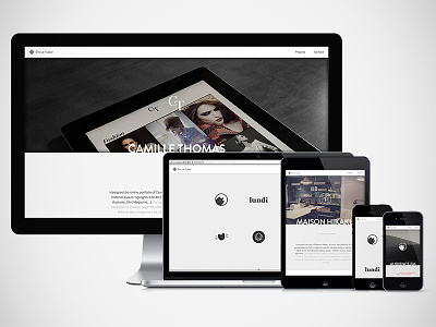 New Portfolio — Responsivenesseté portfolio responsive webdesign website