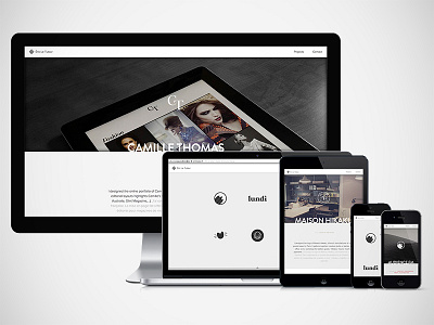 New Portfolio — Responsivenesseté portfolio responsive webdesign website